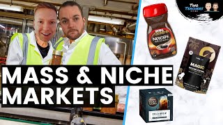 Mass and Niche Markets Explained [upl. by Ahsitauq]