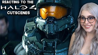 Reacting To The Halo 4 Cutscenes For The First Time  Xbox Series X [upl. by Zsuedat]