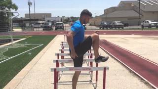 Hurdle Drills to Improve Mobility [upl. by Kaiulani426]