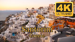 Santorini Greece 215 min in 4K [upl. by Dnomse]