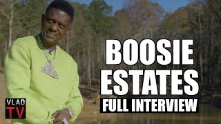 Boosie Estates Boosie Shows His New Fishing Lake amp Completed Batman Mansion Full Interview [upl. by Dalli]