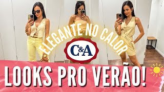 LOOKS DE VERÃO CampA COM 25 DESCONTO ☀️😍🙀  PROVADOR Cea com Tendências Verão 2025  só lançamentos [upl. by Bayless]