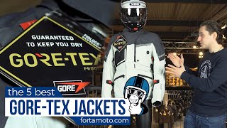 5 BEST waterproof GORETEX motorcycle jackets  FortaMotocom [upl. by Esac]