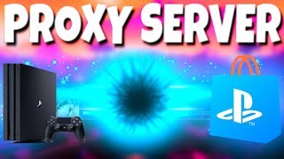 PROXY SERVER PS4 SETUP [upl. by Niklaus709]