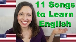 11 Songs for English Fluency Learn English With Music [upl. by Alrich226]