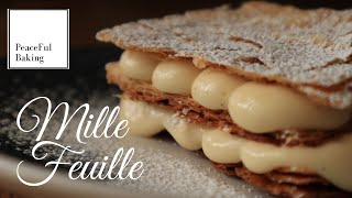 Mille Feuille Classic French Pastry [upl. by Allesor]