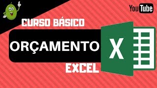 COMO FAZER UM ORÇAMENTO NO EXCEL [upl. by Knowling162]