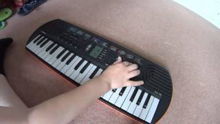 Casio SA767778 Full Review  Demonstration [upl. by Aanas436]