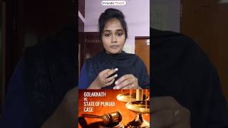 Golaknath case 1967 Short Explanation by Deepika ✨ [upl. by Nawud]