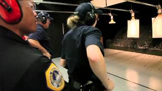 Des Moines police recruits firearm training [upl. by Delano]