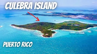 CULEBRA  PARADISE IN PUERTO RICO with WORLDS BEST BEACH  PLAYA FLAMENCO 2025 [upl. by Stevena]