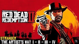 Red Dead Redemption 2 ★ Stranger Mission The Artists Way  I  II  III  IV Walkthrough [upl. by Butterworth]