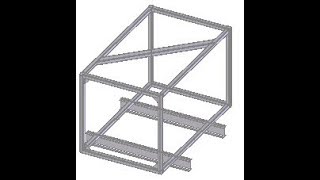 SOLIDWORKS Tutorial quotWeldment Partsquot 0810 [upl. by Jurdi]