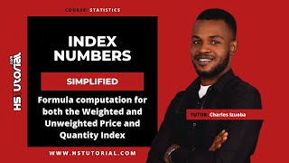 Index Numbers  Statistics [upl. by Shelly]