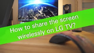 How to share your PC or laptop screen wirelessly on LG TV [upl. by Neirual]