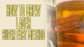 How to brew Lager  Superfast Method [upl. by Llacam619]