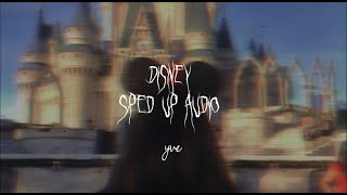 DISNEY SONGS SPED UP PART 2 [upl. by Iggem]