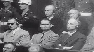 Front Row Seat at the Nuremberg Trials November 1945 [upl. by Ettelracs]