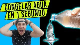 Hielo instantáneo en un segundo  Pongamoslo a prueba [upl. by Cherida]