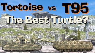 WOT Blitz Face Off  Tortoise vs T95 [upl. by Justin933]