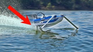 CHEAP HYDROFOIL RC Boat MODS [upl. by Emmer]