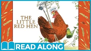 The Little Red Hen ReadAlong StoryBook Video For Kids Ages 27 [upl. by Imeon]