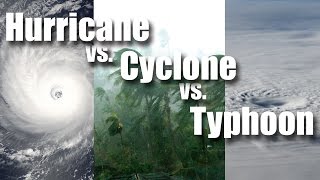 Hurricane vs Cyclone vs Typhoon [upl. by Philoo229]