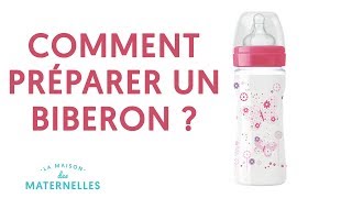 Comment préparer un biberon [upl. by Wessling]