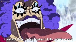 Ivankov Finds Out Luffy Is Dragons Son [upl. by Nilo322]