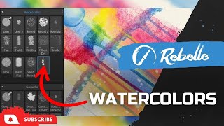 Rebelle Tutorials Watercolors [upl. by Olnee]