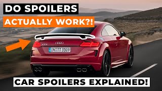 Do Car Spoilers Actually Work Spoilers Explained [upl. by Forelli]