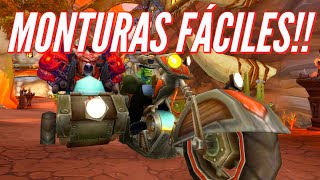 Monturas FACILES de Conseguir en WoW [upl. by Lamson128]