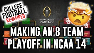 How to Use the CFB Revamped Utility Tool  8 Team College Football Revamped Playoff [upl. by Merissa]