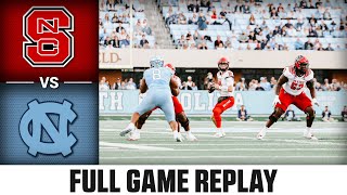 NC State vs North Carolina Full Game  2022 ACC Football [upl. by Attikram]