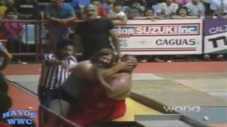 WWC Mighty Igor vs Abdullah The Butcher [upl. by Annaxor]