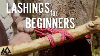 Lashings for Beginners  Outdoor Skills  OSMEtv [upl. by Elleirda]