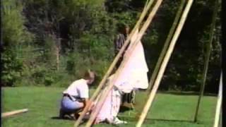 How to Set up a Tipi [upl. by Eciralc232]