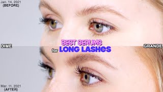 Testing BEST SERUMS For LONG LASHES [upl. by Abil715]