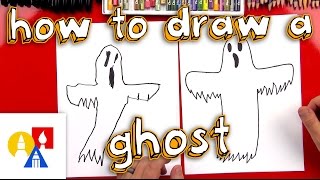 How To Draw A Ghost [upl. by Eiramnwad]