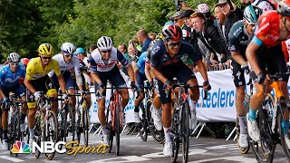 Tour de France 2021 Stage 2 extended highlights  Cycling on NBC Sports [upl. by Sennahoj]