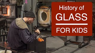 History of Glass For Kids [upl. by Swartz]