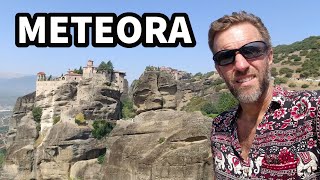 The Incredible Monasteries of METEORA GREECE [upl. by Ttenaej]