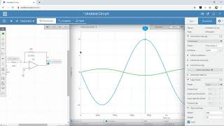 Multisim Op Amp Demonstration [upl. by Dowdell968]