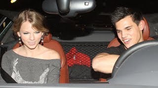 Taylor Swift And Taylor Lautner Share Romantic Dinner Date 2009 [upl. by Anidualc]