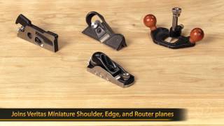 Veritas Miniature LowAngle Block Plane [upl. by Ataner254]