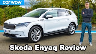 Skoda Enyaq 2021 indepth EV review [upl. by Maddalena]