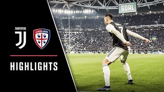 HIGHLIGHTS Juventus vs Cagliari  40  Ronaldo hattrick [upl. by Dmitri]