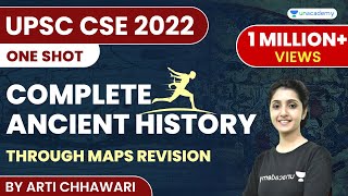 Complete Ancient History through Maps Revision  UPSC CSE 2022 [upl. by Radnaskela]