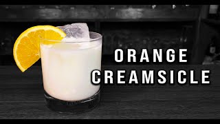 How To Make an Orange Creamsicle  Easy Vodka Recipe  Booze on The Rocks [upl. by Irrep815]