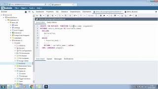 Functions Or Stored Procedures in Database Postgresql PLSQL [upl. by Aivle]